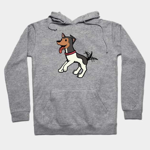 Dancing dog. Hoodie by Hey Buddy Comics